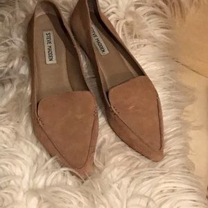 Steve Madden tan flats